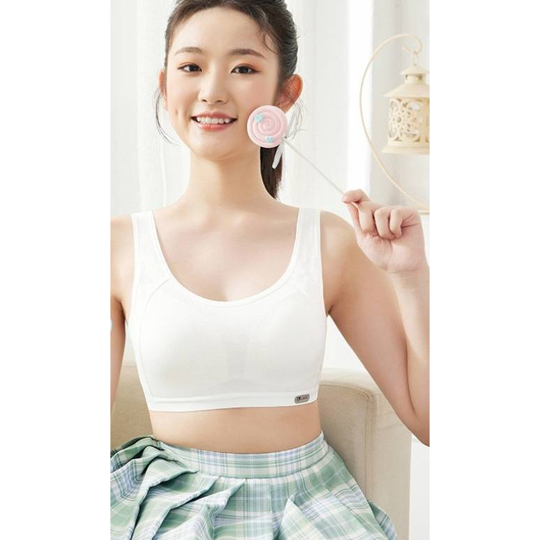 390 เสื้อในเด็กไชส์ใหญ่ฟองน้ำบางเย็บติดM-5XL