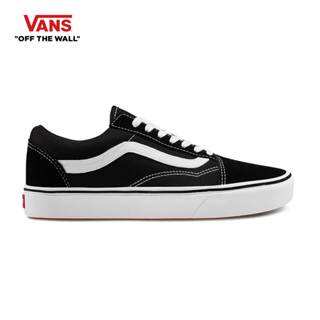 VANS COMFYCUSH OLD SKOOL - (CLASSIC) BLACK/TRUE WHIT รองเท้า ผ้าใบ VANS ชาย หญิง