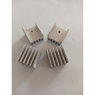 Heat sink TO220 แผ่นระบายความร้อน IC Transister FET ขนาด 25x25x17 mm