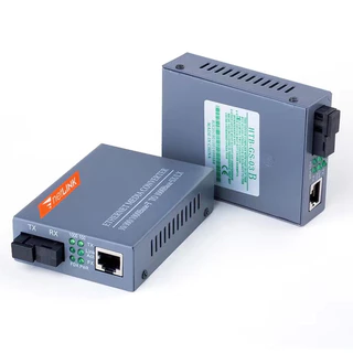 ( แพค 1 คู่ ) Netlink Media Converter 1000 MBPS HTB-GS-03(A+B) 20KM/ netlink มีเดีย คอนเวอร์เตอร์