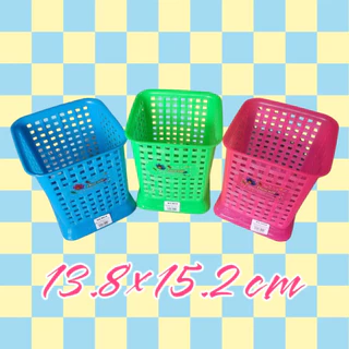 ที่ใส่ปากกา ที่เก็บช้อน ที่ใส่แปรงสีฟัน มี4แบบ 3สี ให้เลือก