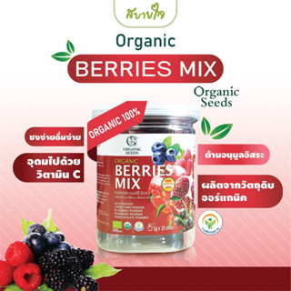 Organic Seeds Berries Mix ออร์แกนิค เบอร์รี่ มิกซ์ 5 กรัม x 10 ซอง ซุปเปอร์ฟู้ดส์ ต้านอนุมูลอิสระ