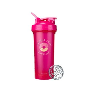 แก้วเชค USA BlenderBottle Classic 22 oz Gray Shaker Cup with Flip-top lid PINK แก้วเชคบอล