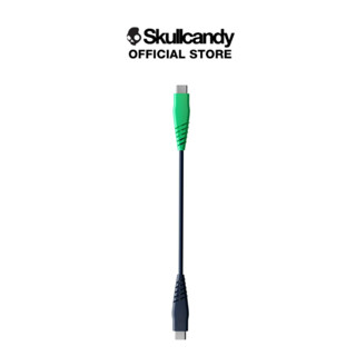 [SKULLCANDY] สายชาร์จมือถือและอุปกรณ์เสริม ROUND 4FT 12W USB-C TO USB-C สี DARK BLUE/GREEN