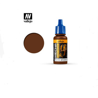 Vallejo Mecha Weathering 69.818 Brown Eng. Soot (Matt) 17ml 8429551698184 (สี)