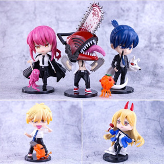 Chainsaw Man Q ver. มาพร้อมพร็อพ 5 แบบ 5 คน PVC Figure with Box 12 cm