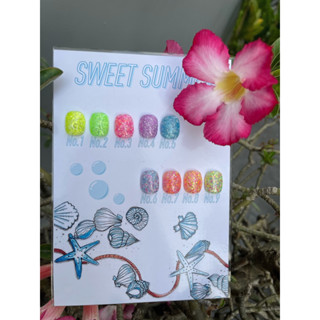 โปรโมชั่นถึง31/3/23 พร้อมส่ง ยกเซ็ต Sweet Summer Gel by Nail Hub สีสไตล์เกาหลี เกาใจ