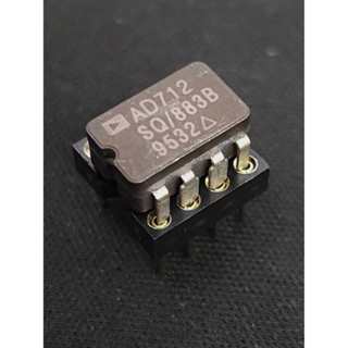 Dual OP-AMP ออปแอมป์ AD712SQ/883B ตัวถังเซรามิค ผลิตที่ Philippines ของแท้ พร้อมส่ง