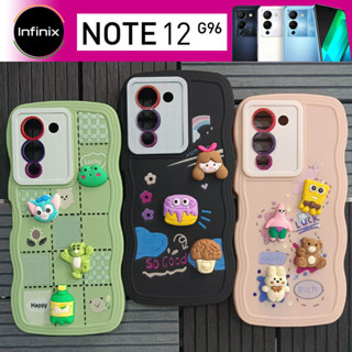 เคส TPU กันรอยกล้อง ลายฟรุ้งฟริ้ง สำหรับ Infinix Note 12 G96