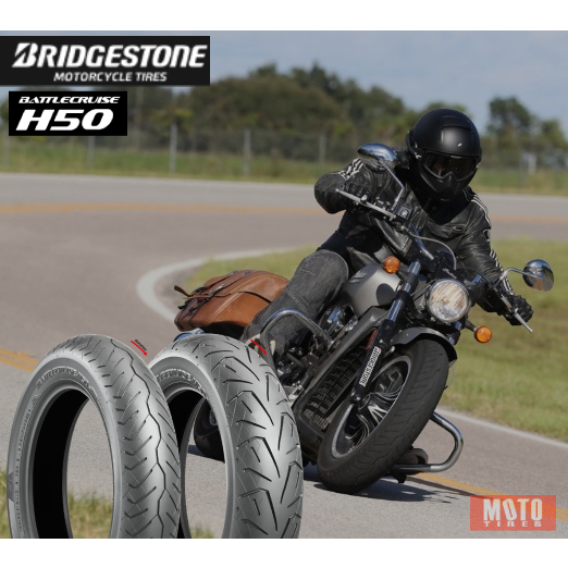 ยาง Harley Davidson Road Glide/Street Glide ยี่ห้อ Bridgestone H50