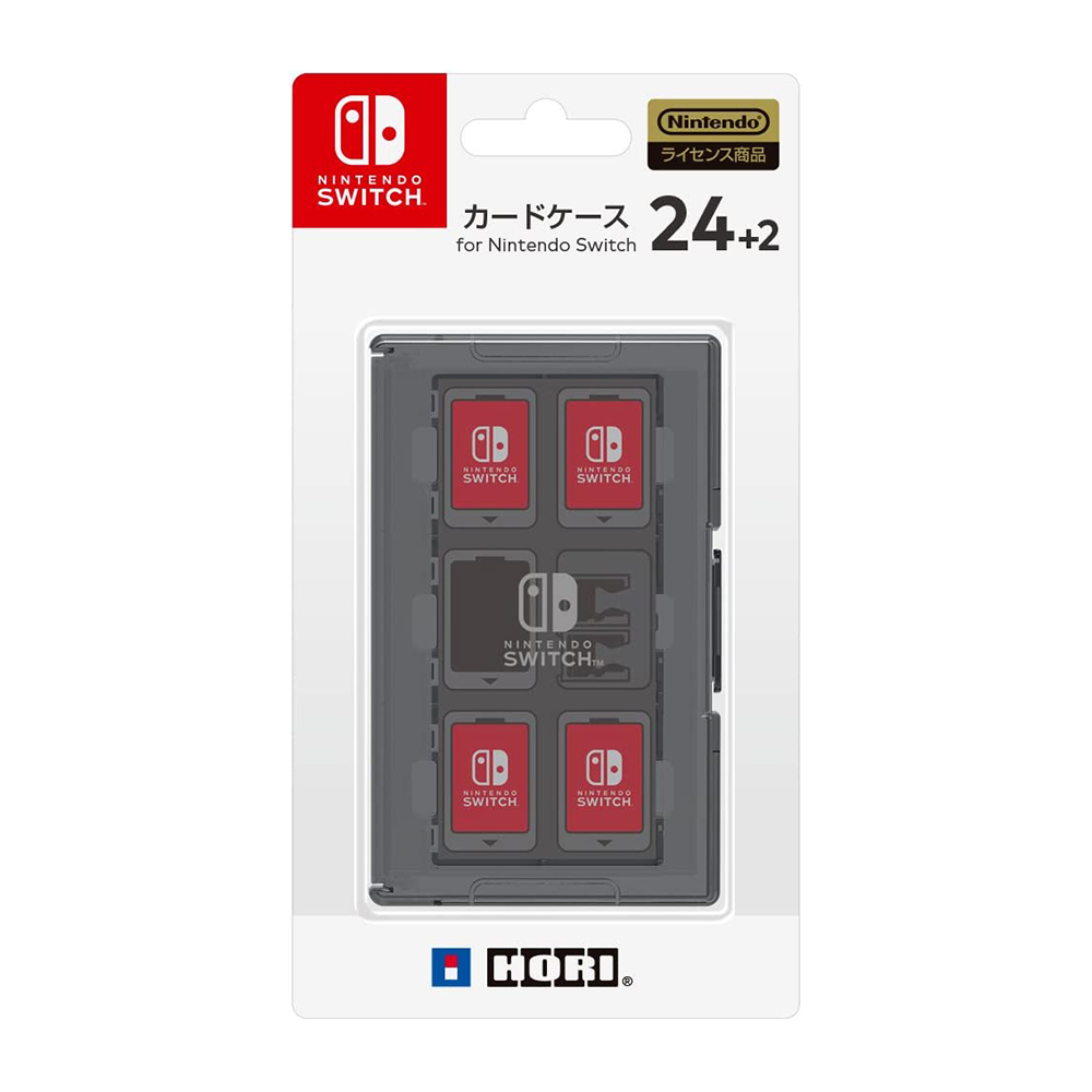 Hori Card Case กล่องเก็บตลับเกมส์ Nintendo Switch 24+2 เเละ 12+2 ลิขสิทธื์เเท้ Nintendo