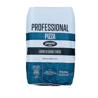 แป้งพิซซ่า PIVETTI BLU PIZZA FLOUR TIPO"00" 25 Kg./ Bag กระสอบ 25 กิโลกรัม