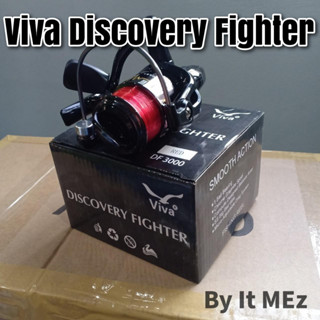 ของแท้ ราคาถูก ❗❗ รอกตกปลา รอกสปิน รอกวีว่า Viva Discovery Fighter DF เหมาะสำหรับงานบ่อ หน้าดิน หมายธรรมชาติ Spinning