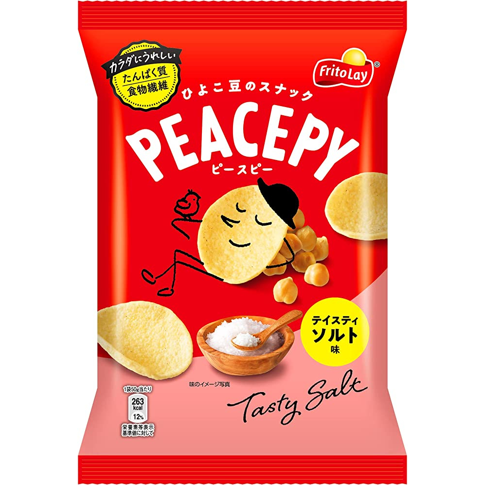 Frito Lay Peacepy รสเกลือ 50 กรัม X 12 ถุง ส่งตรงจากญี่ปุ่น