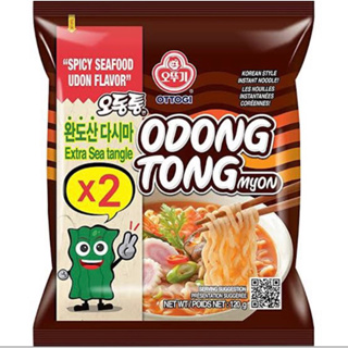 Ottoki Odongtong ramyon 120g. โอโตกิ โอต็องท็อง รามยอน รสซีฟู้ด นำเข้าจากเกาหลี🇰🇷