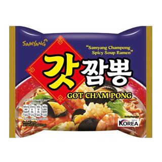 Samyang Champong hot spicy soup 120g. ซัมยัง จาจัมปงเผ็ดรสทะเล จากเกาหลี🇰🇷