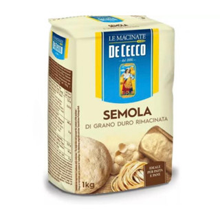 Dcecco Semola flour 1kg. แป้งสาลีดูรัม100% นำเข้าจากอิตาลี🇮🇹