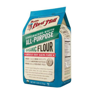 Bob’s red mill all-purpose organic flour 2.27กิโลกรัม แป้งสาลีออร์แกนิคไม่ฟอกขาว นำเข้าจากUSA🇺🇸