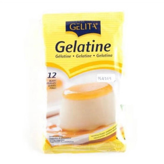 Gelita gelatin 12 sheets 12แผ่น 20กรัม แผ่นเจลาติน นำเข้าจากเยอรมัน🇩🇪