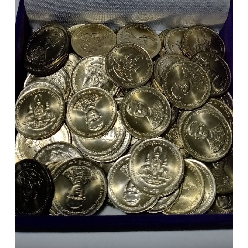 เหรียญ1บาทปี2539เหรียญกาญจนาภิเษก ไม่ผ่านการใช้งาน