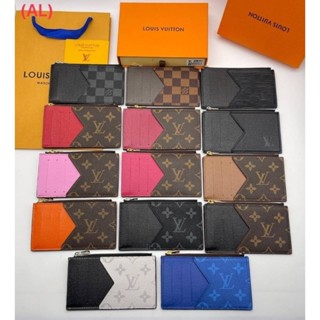 เช็คของก่อนสั่ง card holder LV  กระเป๋าใส่บัตร LV กระเป๋าใส่นามบัตร กระเป๋าตังค์ใส่บัตร