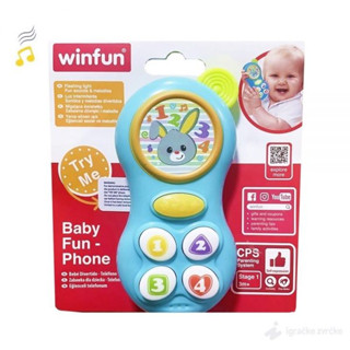 Winfun Baby Fun Phone โทรศัพท์ของเล่นสำหรับเด็ก