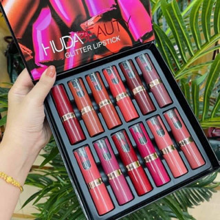 ลิปสติกฮูด้า บิวตี้ Huda beautyเม็ดสีละเอียด เน้นบำรุงฉ่ำๆให้ความชุ่มชื่นแก่ริมฝีปาก