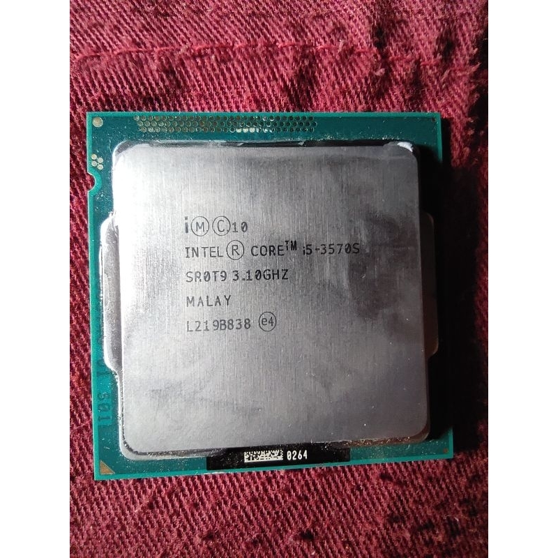 CPU I5 3570s 4c 4t 3.10GHz Socket 1155