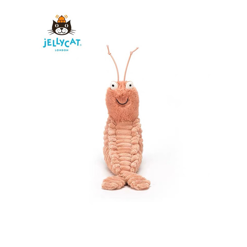 ตุ๊กตากุ้งแบรนด์ Jellycat Sheldon shrimp ของแท้🦞
