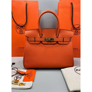 กระเป๋าถือ Birkin หนัง togo Size 30 cm อะไหล่ทอง