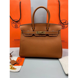 กระเป๋าถือ Birkin หนัง togo Size 30 cm อะไหล่ทอง