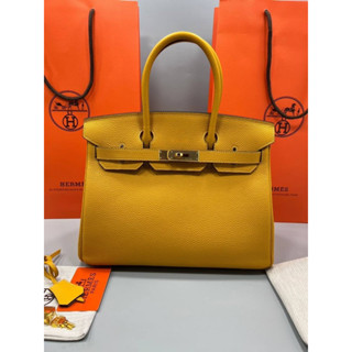 กระเป๋าถือ Birkin หนัง togo Size 30 cm อะไหล่ทอง