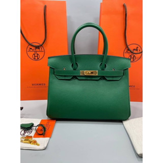 กระเป๋าถือ Birkin หนัง togo Size 30 cm อะไหล่ทอง