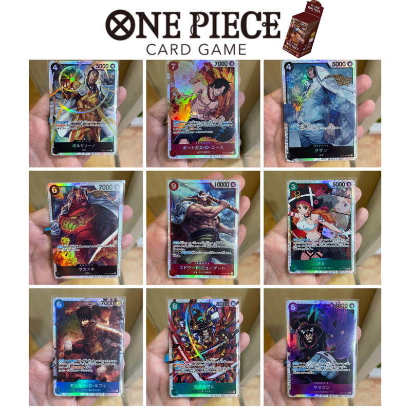 [การ์ดวันพีช Onepiece (OP02)](Update20/11/66) ระดับ SR แยกใบ