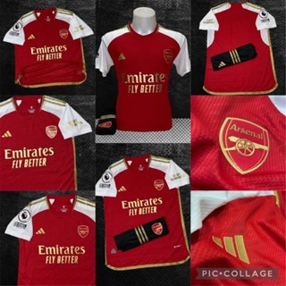 เสื้อArsenal เกรดA++รุ่นปี2023-24 เสื้อกางเกง