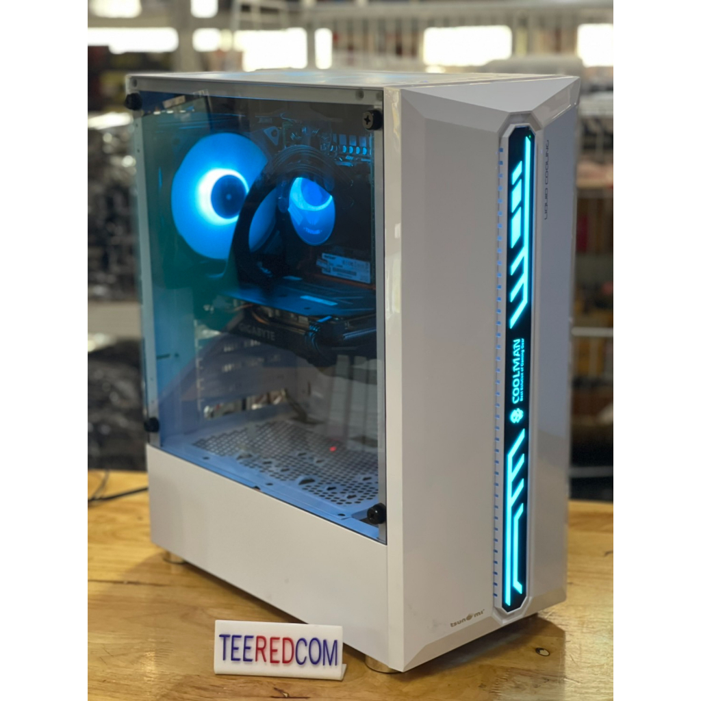 คอมพิวเตอร์ คอมเล่นเกมส์ ทํางาน ตัดต่อ ปล่อยบอท 10คอ20เทรด cpu intel xeon E5 2660v3 10คอ20เทรด RX 56