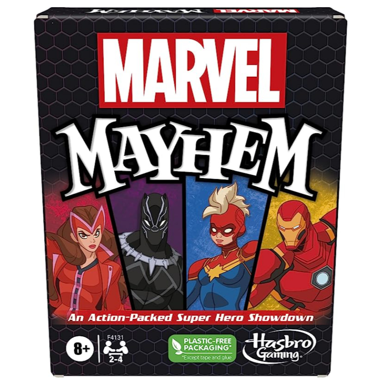 Marvel Mayhem-Card Game, Featuring Super Heroes, การ์ดเกมสนุกมาใหม่ เพื่อแฟนคลับ MARVEL ตัวจริง การรันตีแท้จาก Hasbro