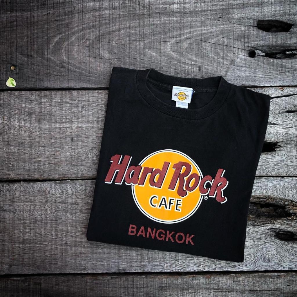 เสื้อ Hard Rock Cafe Bangkok สีดำ XL มือสอง