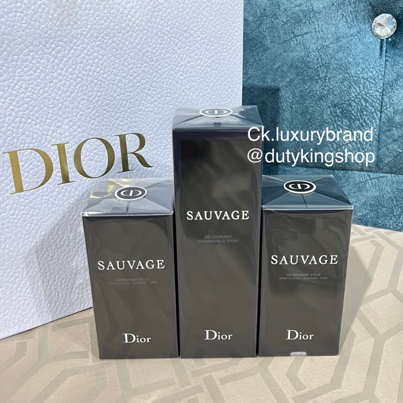 🎁โรลออน Dior Sauvage Stick 75g Spray 150ml ป้าย สคบ.ไทย จากเซนทรัล แท้💯 ไม่แท้คืนเงิน 🌟แถมถุงแบรนด์ผ