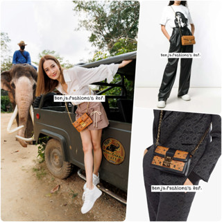 กระเป๋าสะพายข้างสายโซ่ MC crossbodybag ทรงกล่อง ขนาด 7 และ 8.5 นิ้ว