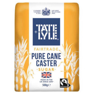 Tate &amp; lyle caster sugar 500g. คาสเตอร์ ชูการ์ น้ำตาลทราย นำเข้าจากอังกฤษ🇬🇧