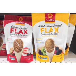 Canmar Flax 425g. product of canada 🇨🇦 นำเข้าจากแคนาดา เมล็ดแฟล็กคั่ว และแบบคั่วบด