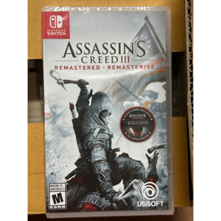 Assassin s Creed 3 III Remaster - แผ่นเกม Nintendo Switch