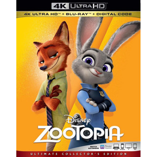 [Pre-Order] Zootopia (4K Blu-ray แท้)
