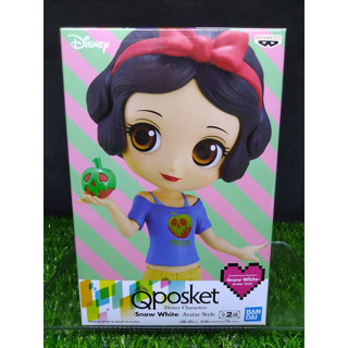 (ของแท้ สีB) Q posket สโนวไวท์ Q posket Disney Characters - Snow White Avatar Style Ver.B