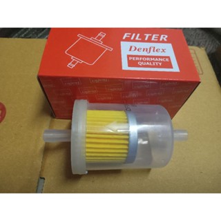 DENFLEX กรองเบนซิน Mazda 1000,1200,1300,1600,323GL พลาสติกแบบใส (TF-470B)