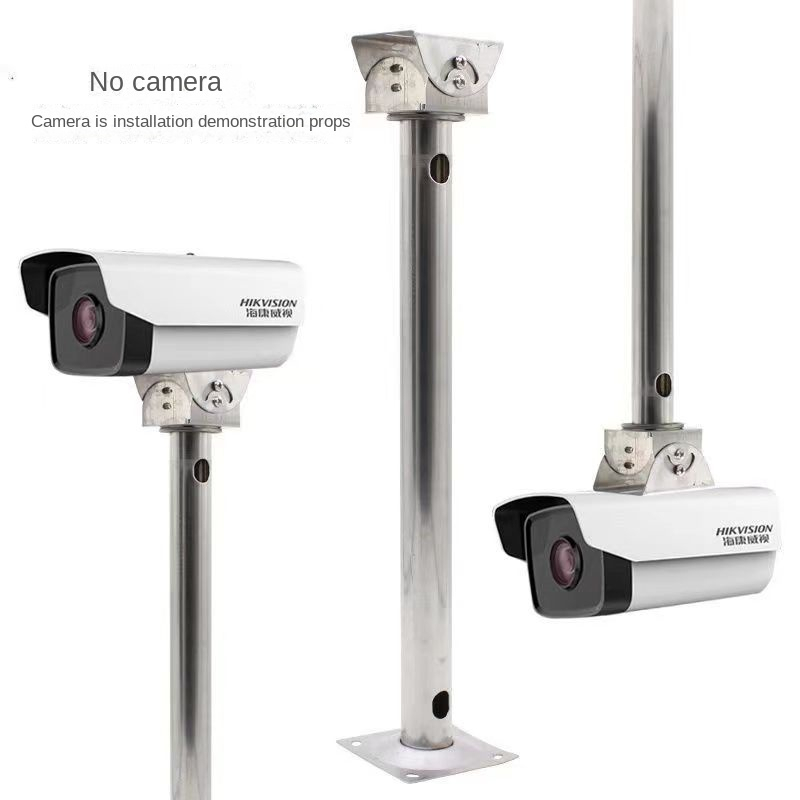 ♞การตรวจสอบการยกขายึดสแตนเลส I-type เสาท่อกลม Universal Duckbill วงเล็บกล้องขนาดใหญ่ในร่มและกลางแจ้ง