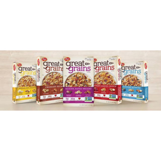 Post Great grain cereal pecan &amp; cranberry 453g. เกรทเกรน ซีเรียล 2สูตร นำเข้าจากอเมริกา🇺🇸