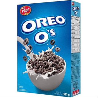 Post Oreo cereal 311g. กล่องใหญ่ โอรีโอ้ซีเรียล นำเข้าจากอเมริกา🇺🇸