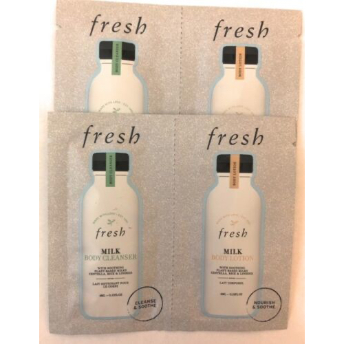 แท้💯% [Sephora US/เช็คใบเสร็จได้] Fresh Milk Body Cleanser / Lotion